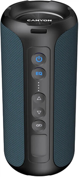 Портативна колонка Canyon OnMove 15 40W RGB Dark Blue — Гучний бас і світлове шоу
