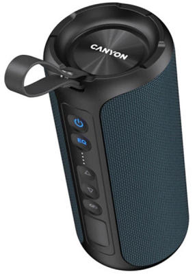 Портативна колонка Canyon OnMove 15 40W RGB Dark Blue — Гучний бас і світлове шоу