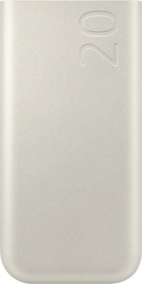 УМБ Samsung Battery Pack 20000 mAh 45W Beige — Надшвидка зарядка 2.0 та потрійний порт