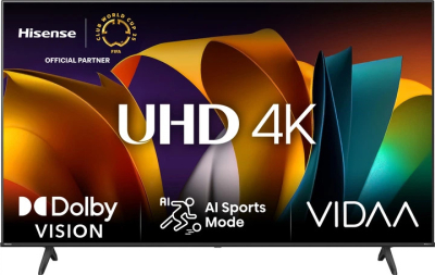 Телевізор Hisense 65" A6N — Пряме підсвічування Direct LED та технології Dolby
