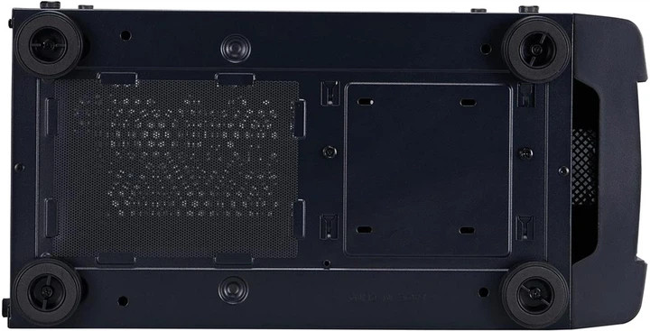 Корпус 1STPLAYER D4-BK-4F1 Black — Midi Tower з 4 вентиляторами та загартованим склом