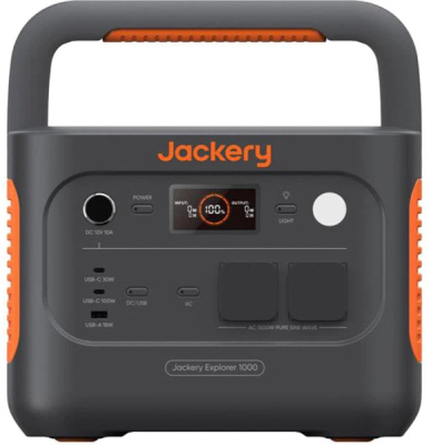Зарядна станція Jackery Explorer 1000 V2 — Швидка зарядка 1500 Вт, ДБЖ та 10 років LiFePO4