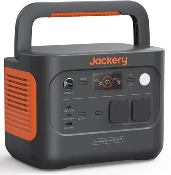 Зарядна станція Jackery Explorer 1000 V2 — Швидка зарядка 1500 Вт, ДБЖ та 10 років LiFePO4