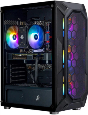 Комп'ютер 1stPlayer Ryzen 7 5700X / RTX 5060 8GB / 32GB DDR4 — Огляд 8-ядерного ЦП та конфігурації з двома накопичувачами