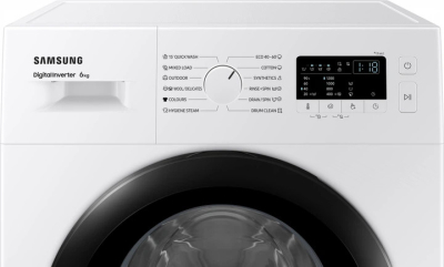 Пральна машина Samsung WW60A3120BE/LE — 6 кг, 1200 об/хв, інвертор та Volt Control
