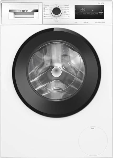 Пральна машина Bosch Serie 4 WAN28281UA — 8 кг, 1400 об/хв, EcoSilence Drive та ActiveWater Plus
