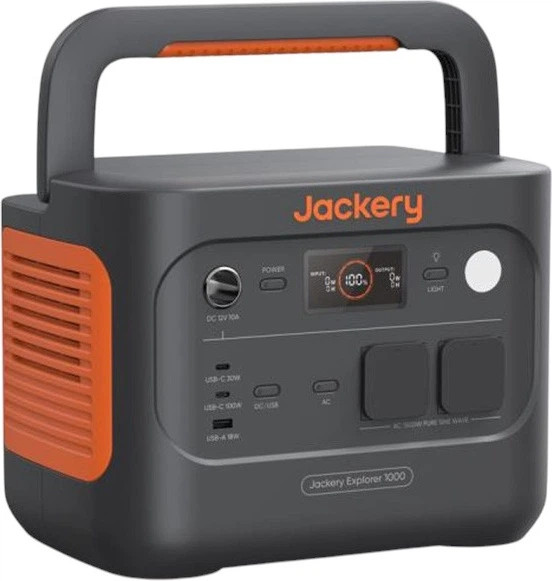 Зарядна станція Jackery Explorer 1000 V2 — 1500 Вт, 1 год зарядки, ДБЖ <20 мс, LiFePO4