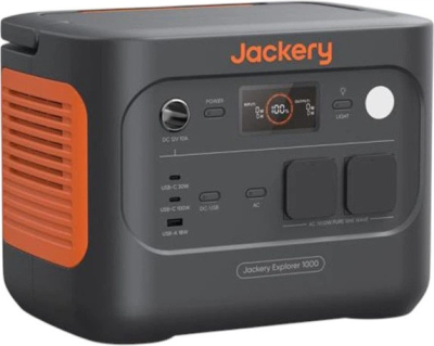 Зарядна станція Jackery Explorer 1000 V2 — 1500 Вт, 1 год зарядки, ДБЖ <20 мс, LiFePO4