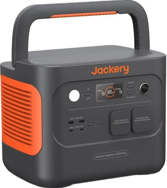 Зарядна станція Jackery Explorer 1000 Plus — 2000 Вт, модульне розширення до 5 кВт⋅год