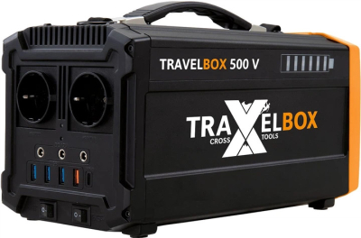 Зарядна станція Cross Tools TravelBox 500V — Багатофункціональність та чиста синусоїда