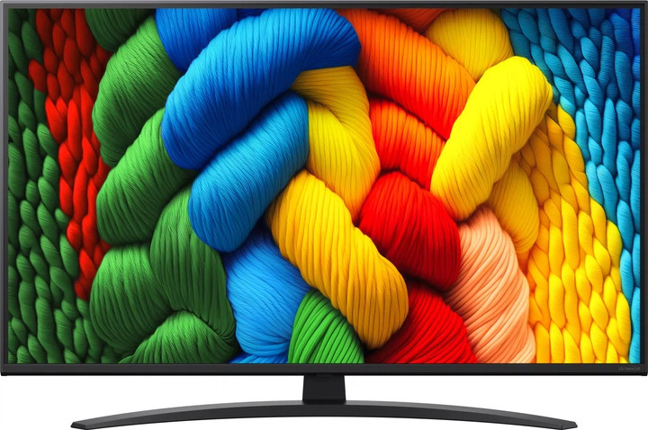 Телевізор LG 43" NANO81A6A — Справжні кольори NanoCell та процесор α7 AI