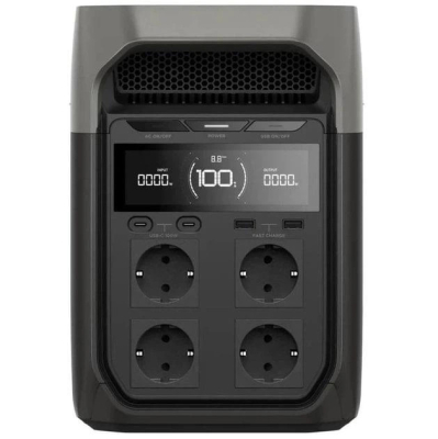 Зарядна станція EcoFlow DELTA 3 EU — 1800 Вт, 1024 Вт⋅год, зарядка за 56 хв, LiFePO4
