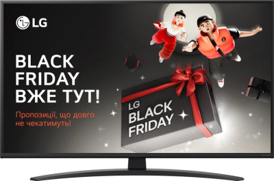 Телевізор LG 43" NANO81A6A — Справжні кольори NanoCell та процесор α7 AI