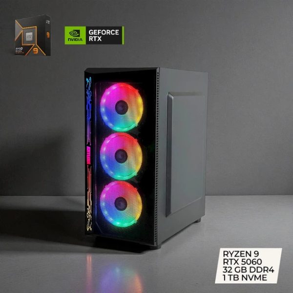 Ігровий ПК AMD Ryzen 9 5900X / NVIDIA RTX 5060 — Преміум-збірка для 4K та професійного стрімінгу