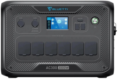 Зарядна станція Bluetti AC300 + B300K2 — Модульна система живлення 3 кВт з LiFePO4