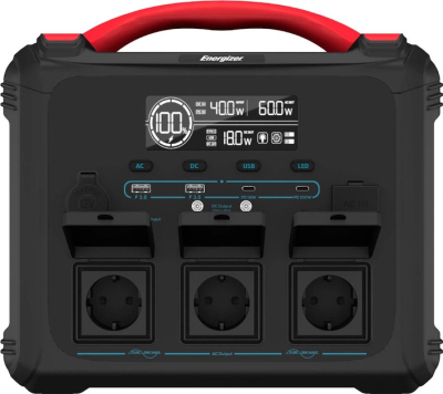 Зарядна станція Energizer PPS1100W2F — 1200 Вт, 1102 Вт⋅год, ДБЖ (15 мс) та LMFP