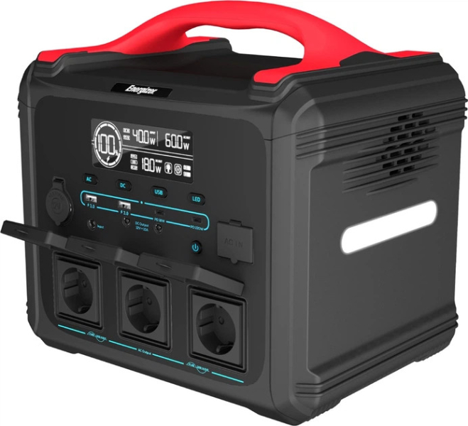 Зарядна станція Energizer PPS1100W2F — 1200 Вт, 1102 Вт⋅год, ДБЖ (15 мс) та LMFP